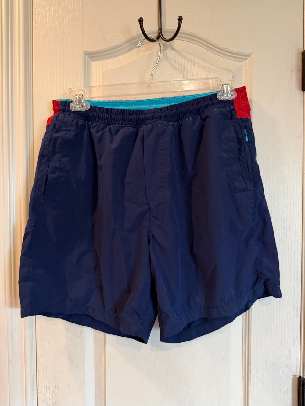 Men’s Birddog Shorts Navy Red Size XXl